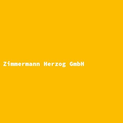 Hersteller: Zimmermann Herzog GmbH