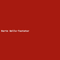 Harte Wolle-Tastatur 3