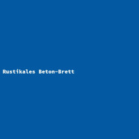 Rustikales Beton-Brett gallery