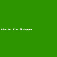 Adretter Plastik-Lappen gallery