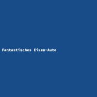 Fantastisches Eisen-Auto 2