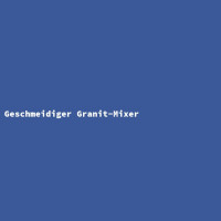 Geschmeidiger Granit-Mixer 2